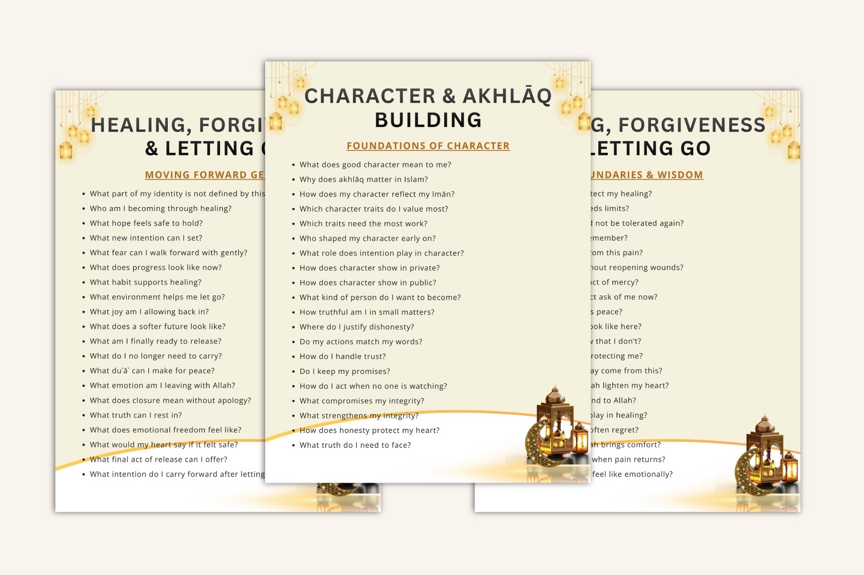 Ramadan Reflection Prompts