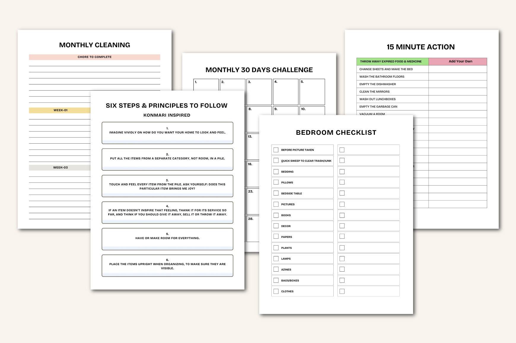 The Ultimate Decluttering Planner