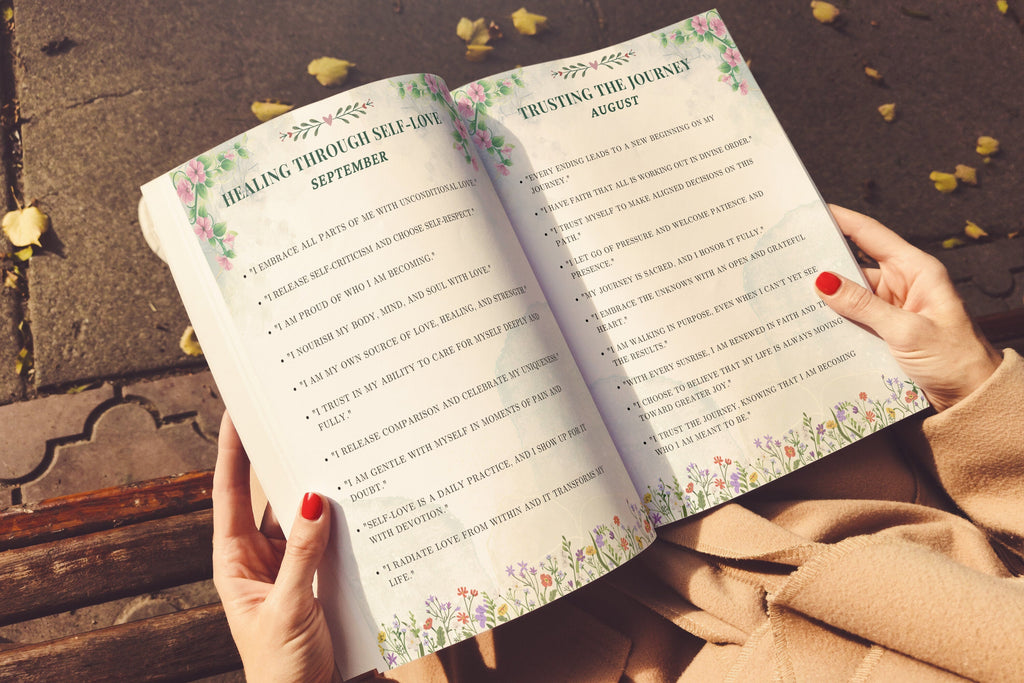Days of Affirmations for Healing Planner