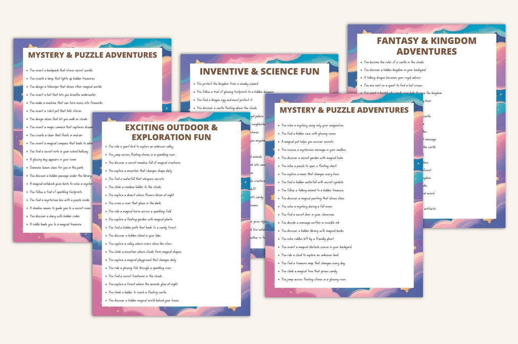 Kids Imagination Prompts