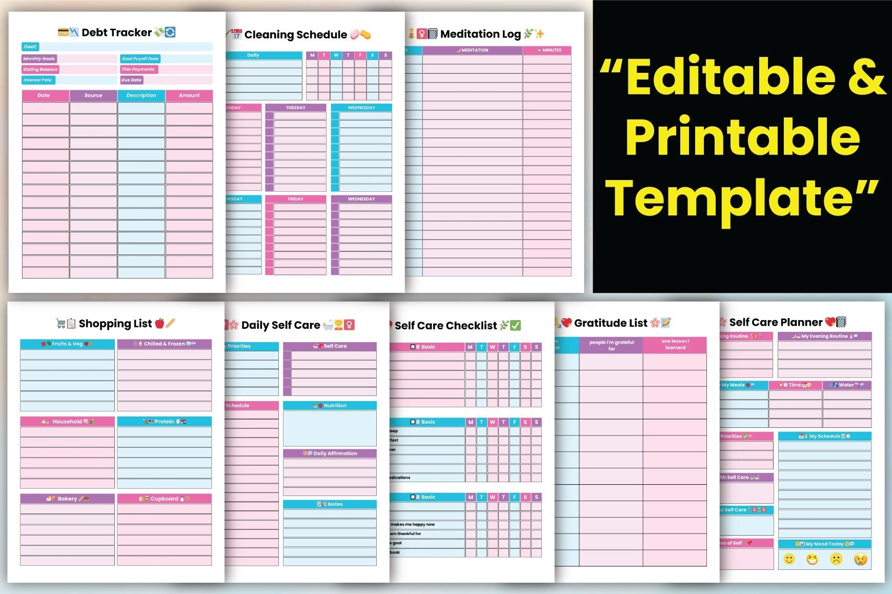 That Girl Lifestyle Planner