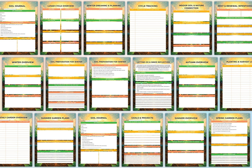 Cycles Soil Gardening Journal: Enhance Your Garden's Growth