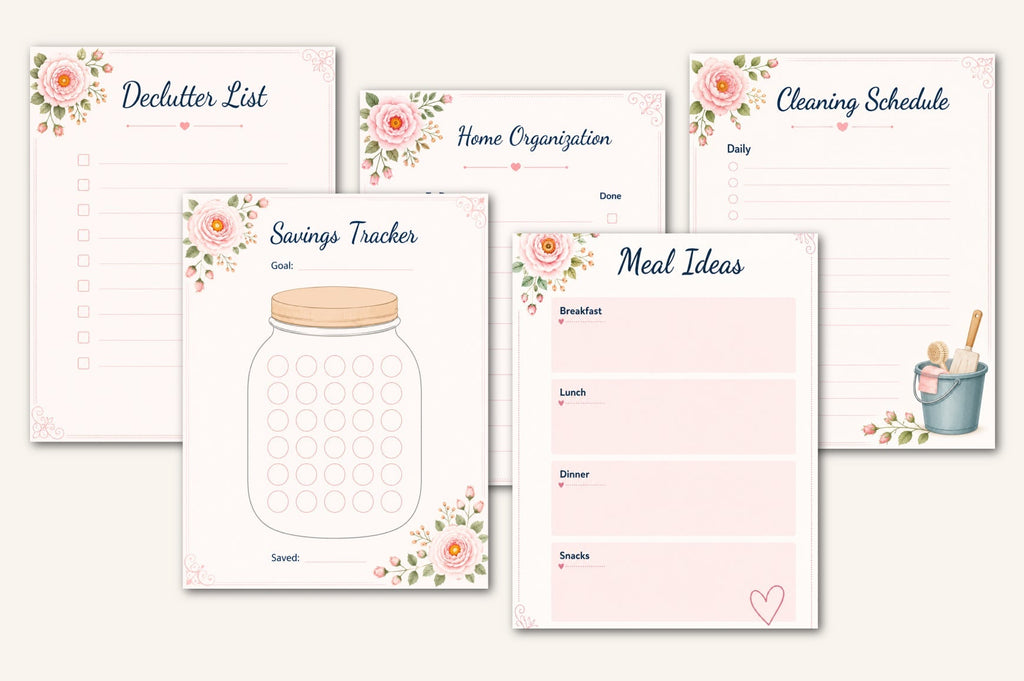 Mom Daily Productivity Planner