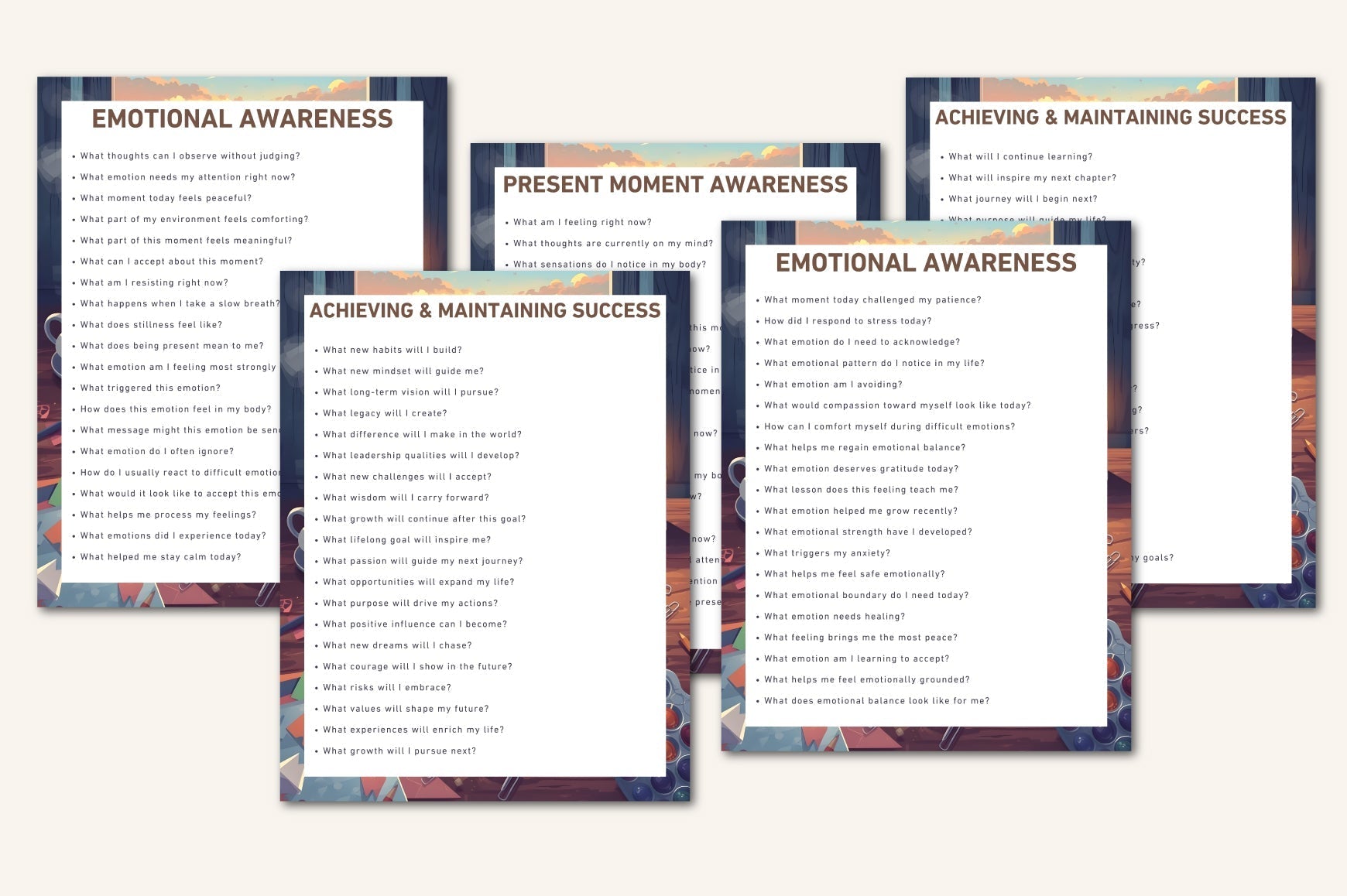 Guided Journal Creation Prompts