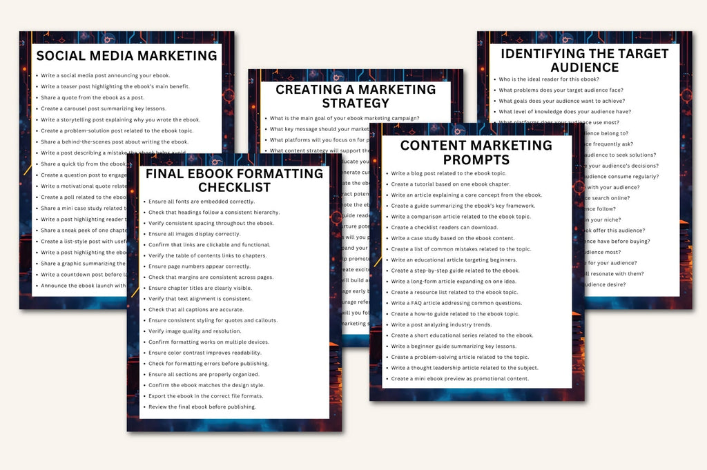 Ebook Creation AI Prompts