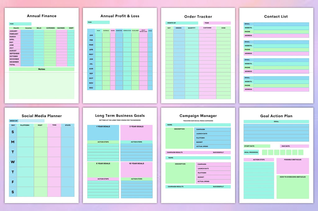 Small Business Planner