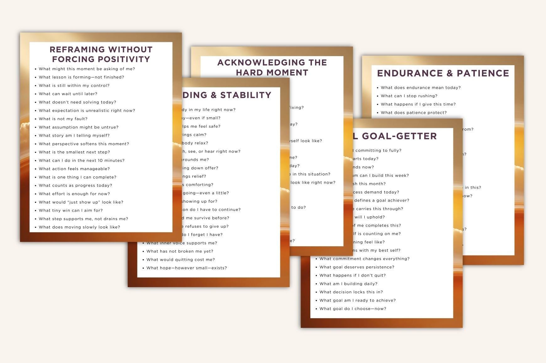 Motivation Boost Vault Prompts