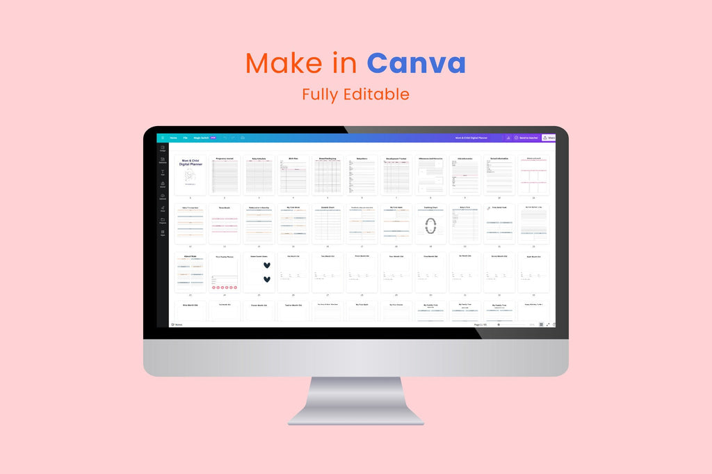 Mom Child Planner