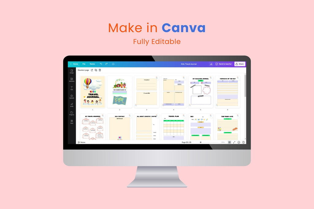 Kids Travel Journal