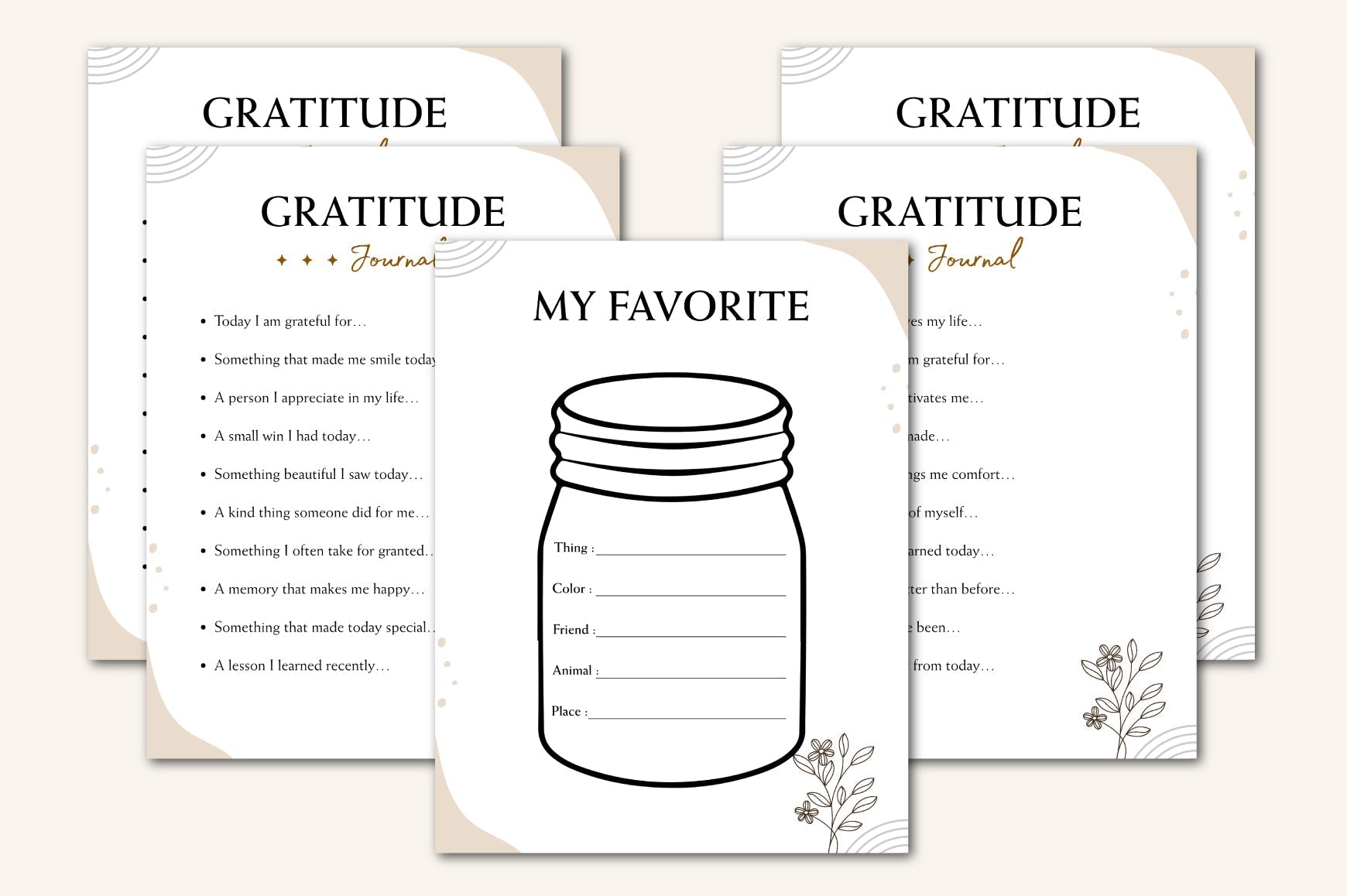 My First Gratitude Journal