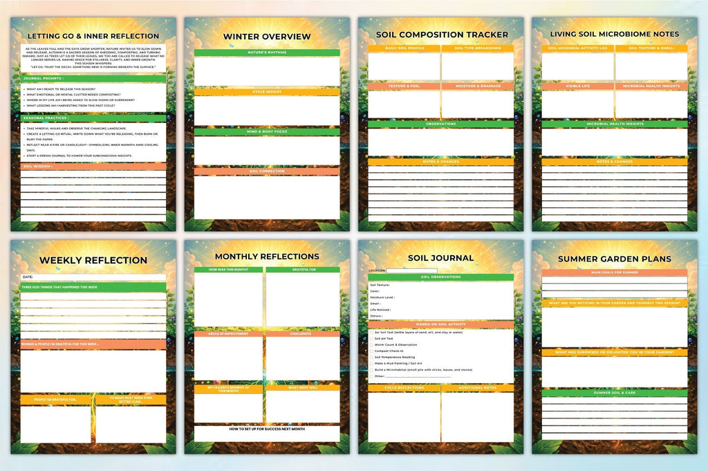 Cycles Soil Gardening Journal: Enhance Your Garden's Growth