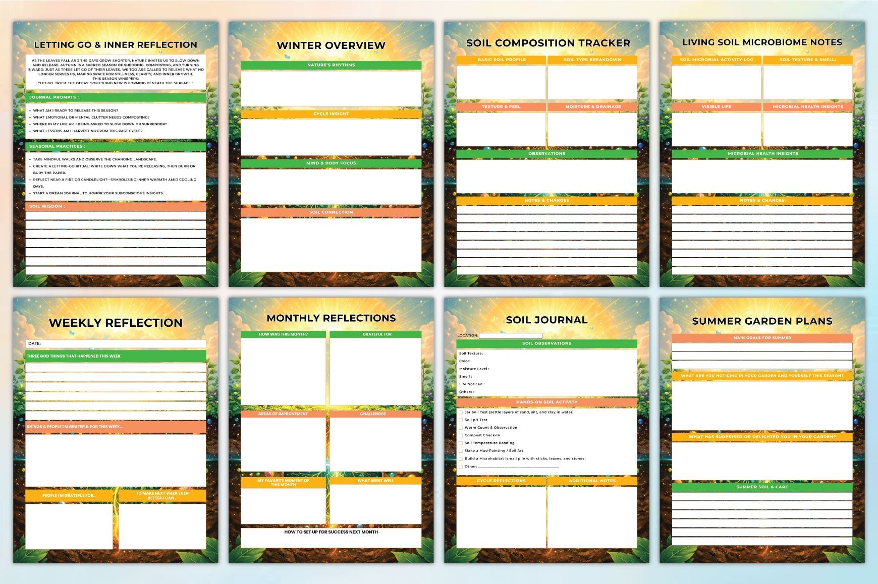 Cycles Soil Gardening Journal: Enhance Your Garden's Growth