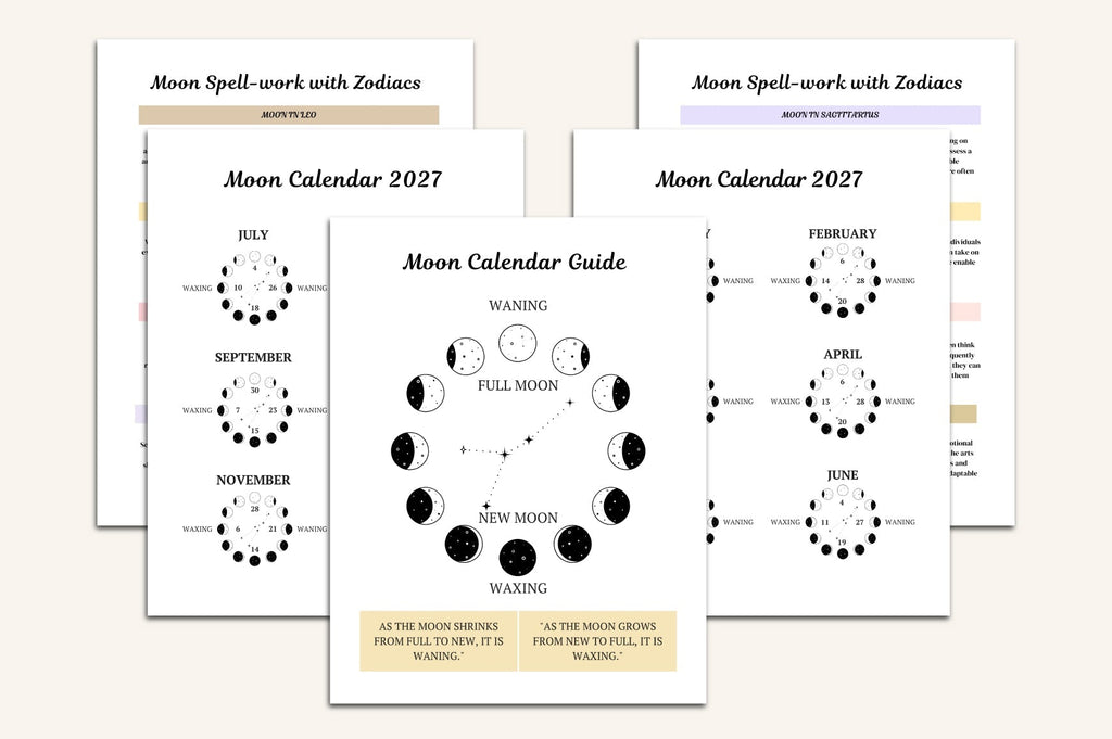 Moon Phases Rituals Journal