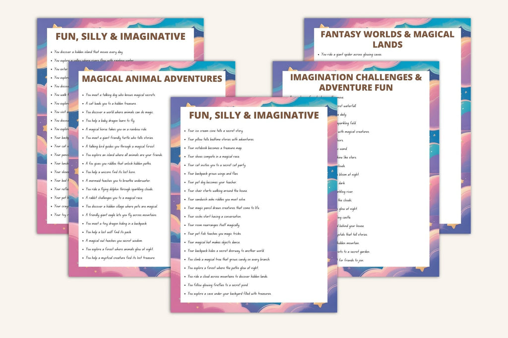Kids Imagination Prompts