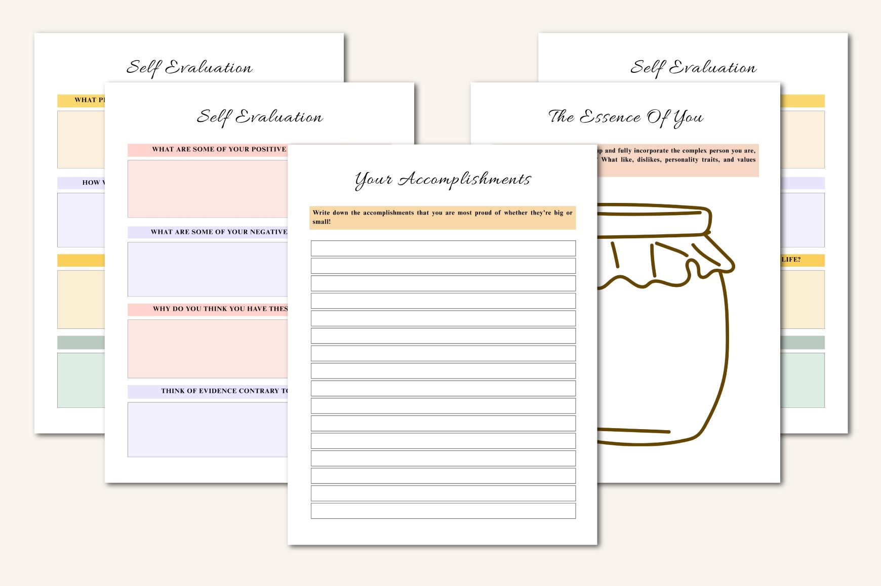 Self Exploration Workbook