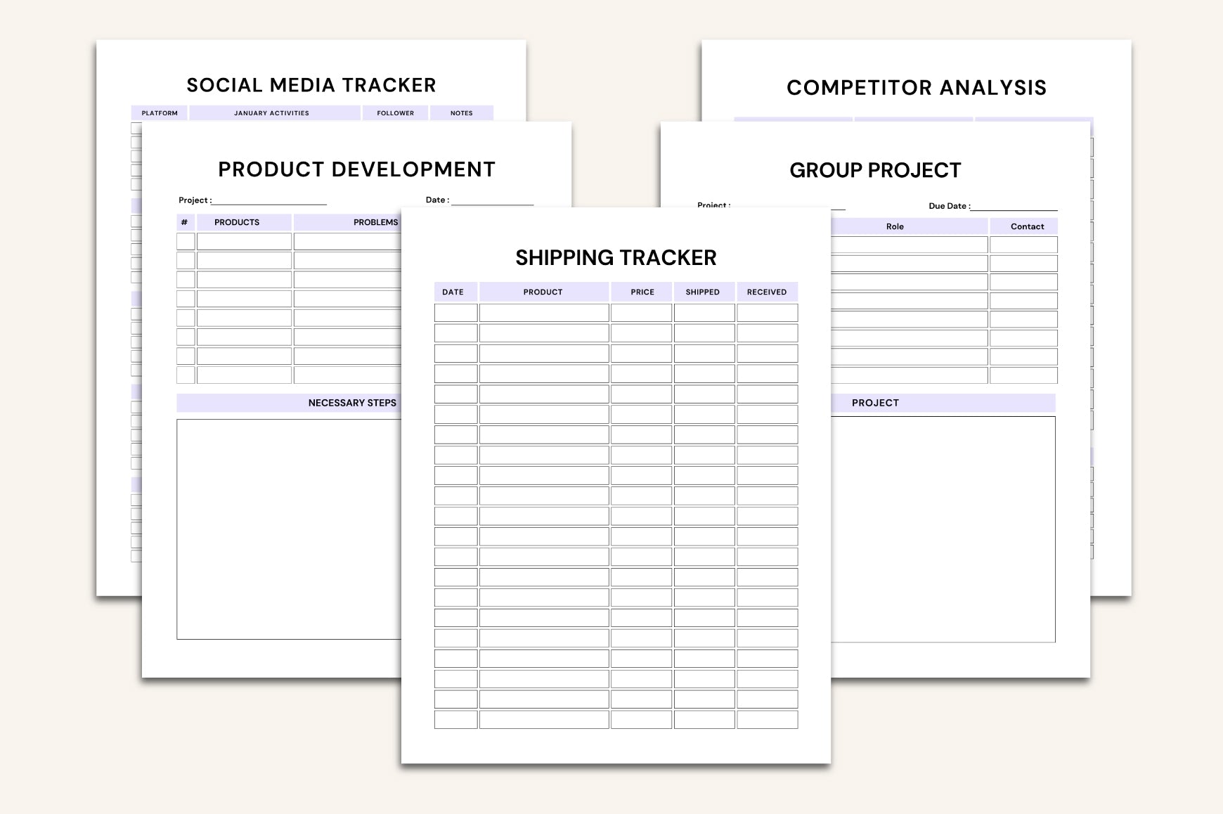 Entrepreneur Success Workbook
