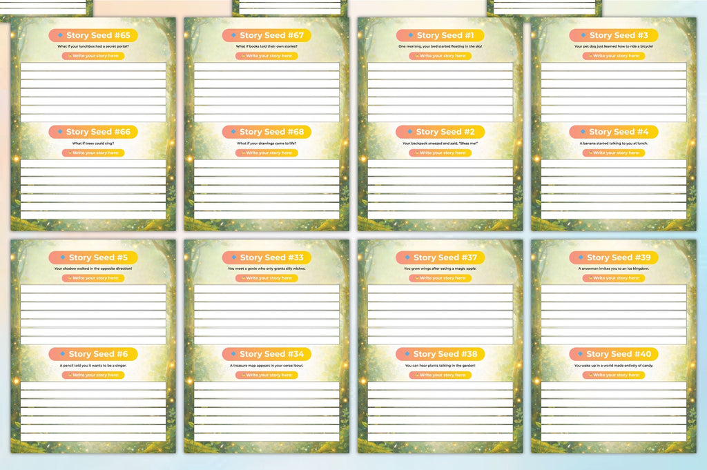 Story Seeds Kids Planner