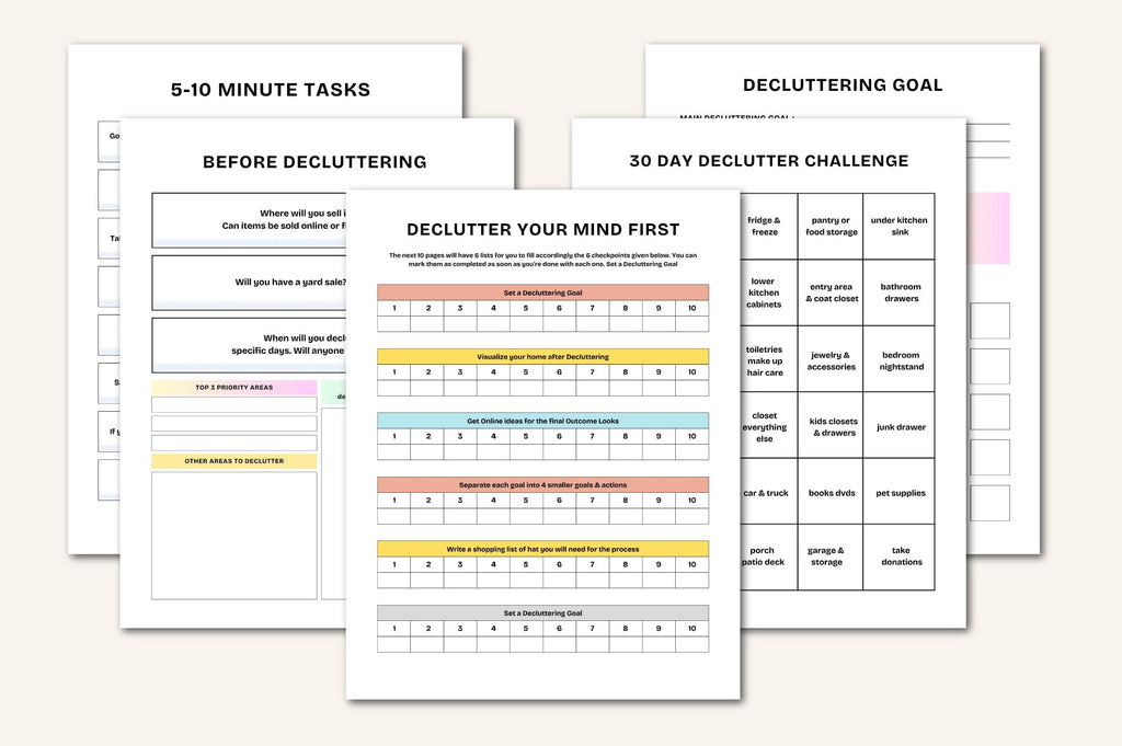 The Ultimate Decluttering Planner