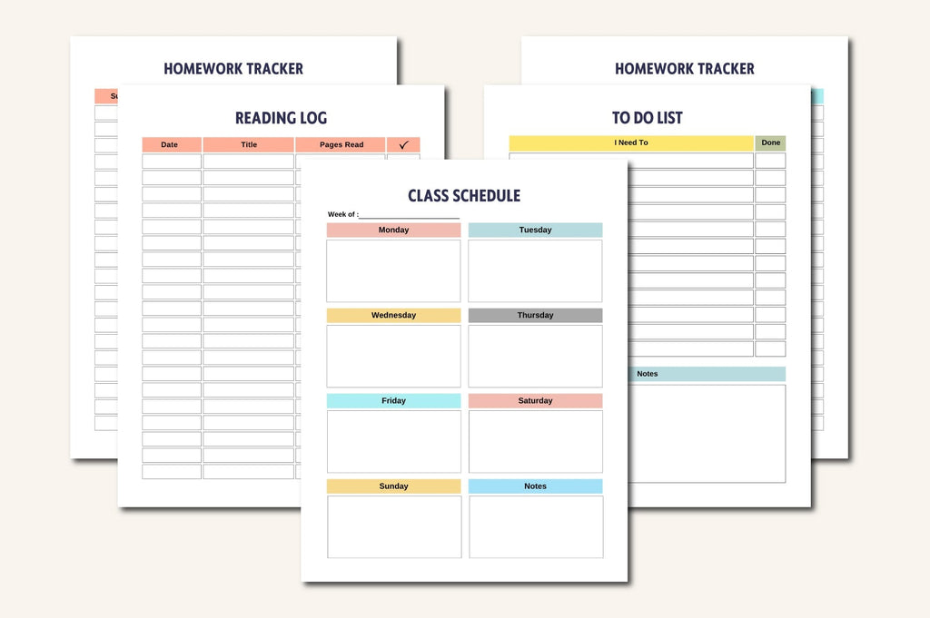 Homeschool Management Binder Planner