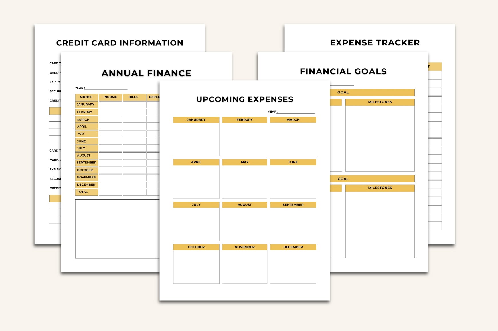 Savings Expense Planner