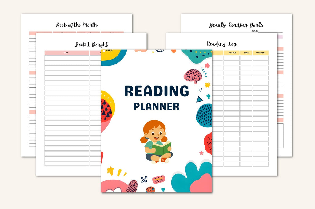 ADHD Mega Planner including daily routine and productivity pages