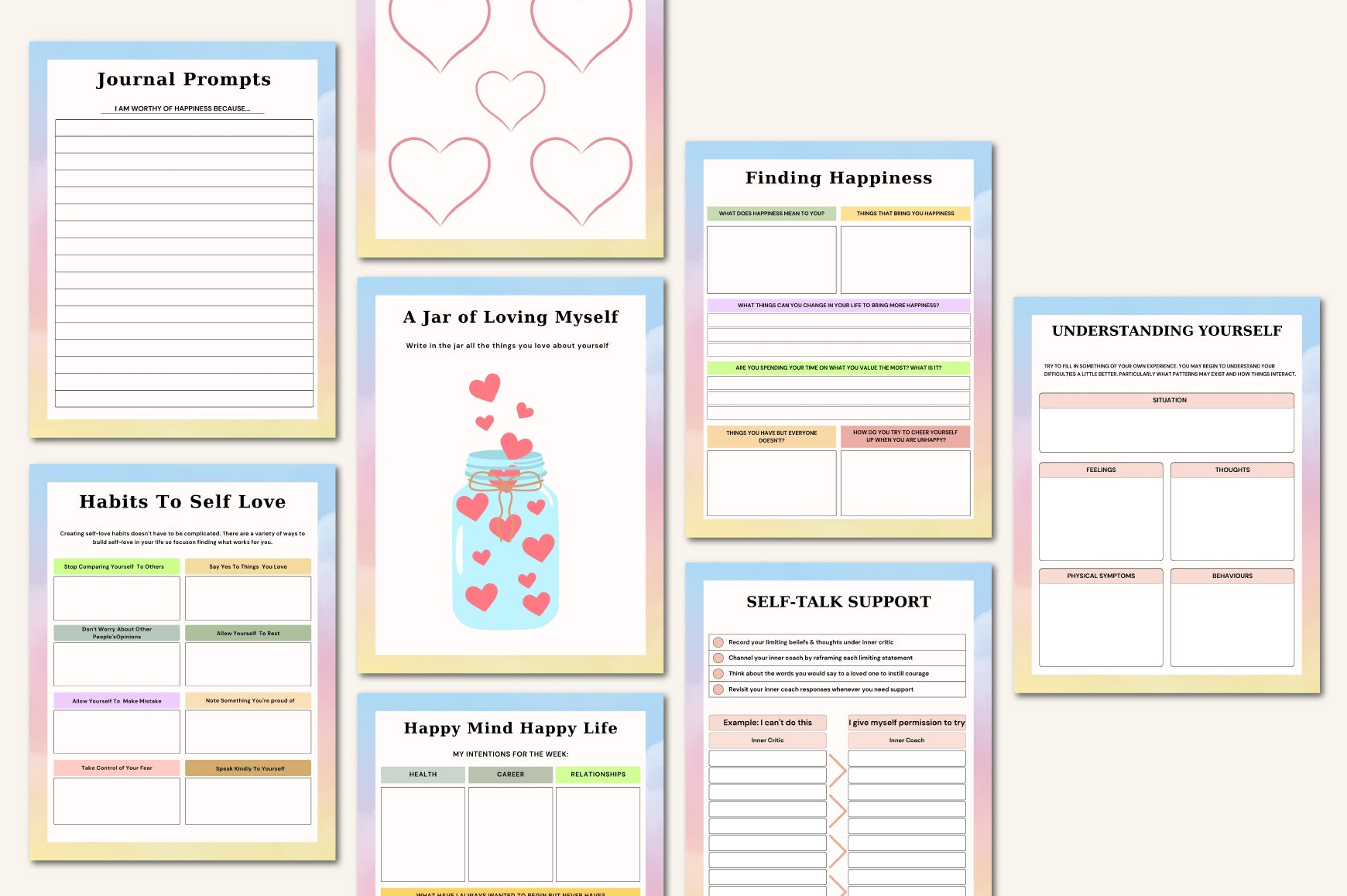 Self Care Journal