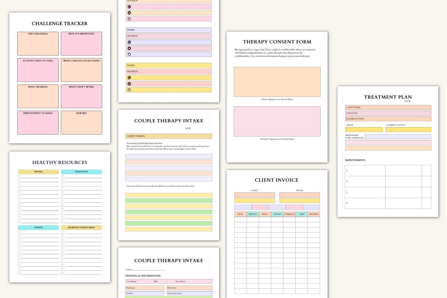 Mega Therapy Journal