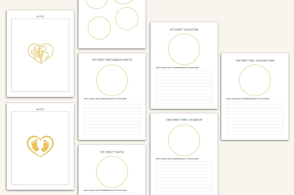 Baby Milestone Journal