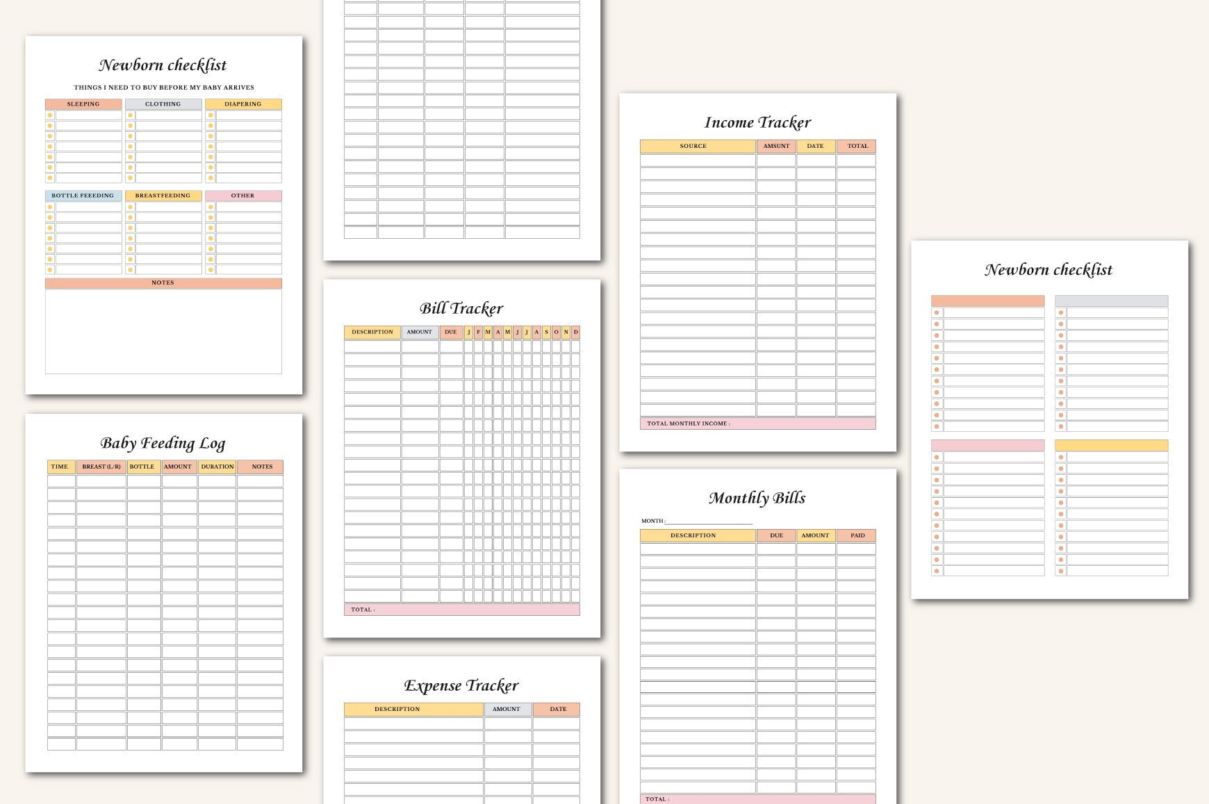 Busy Mom Planner
