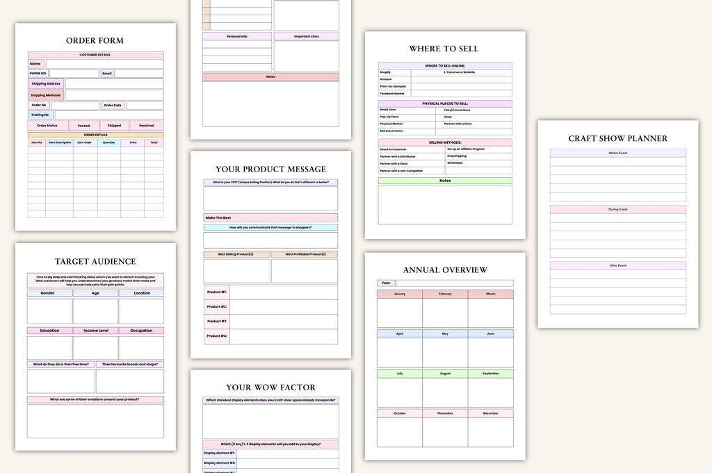 Craft Business Planner