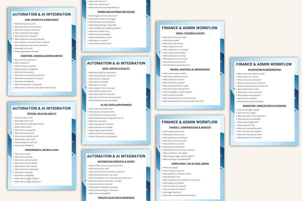 Business Workflow Prompts