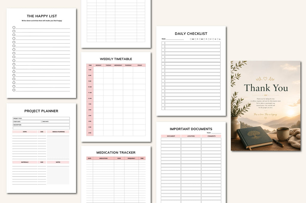 End Of Life Readiness Journal