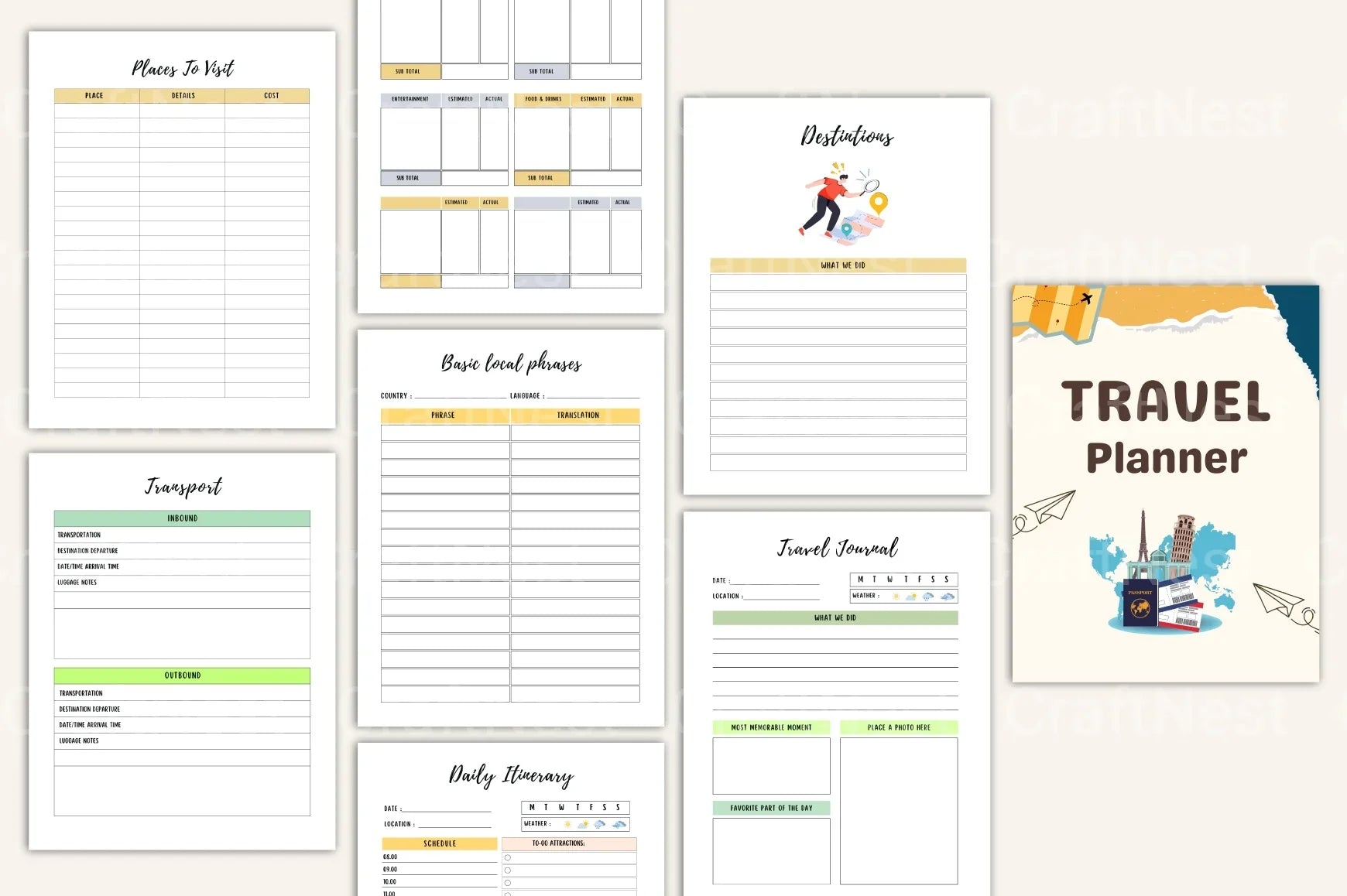 ADHD Mega Comprehensive Insights and Solutions complete printable ADHD planner