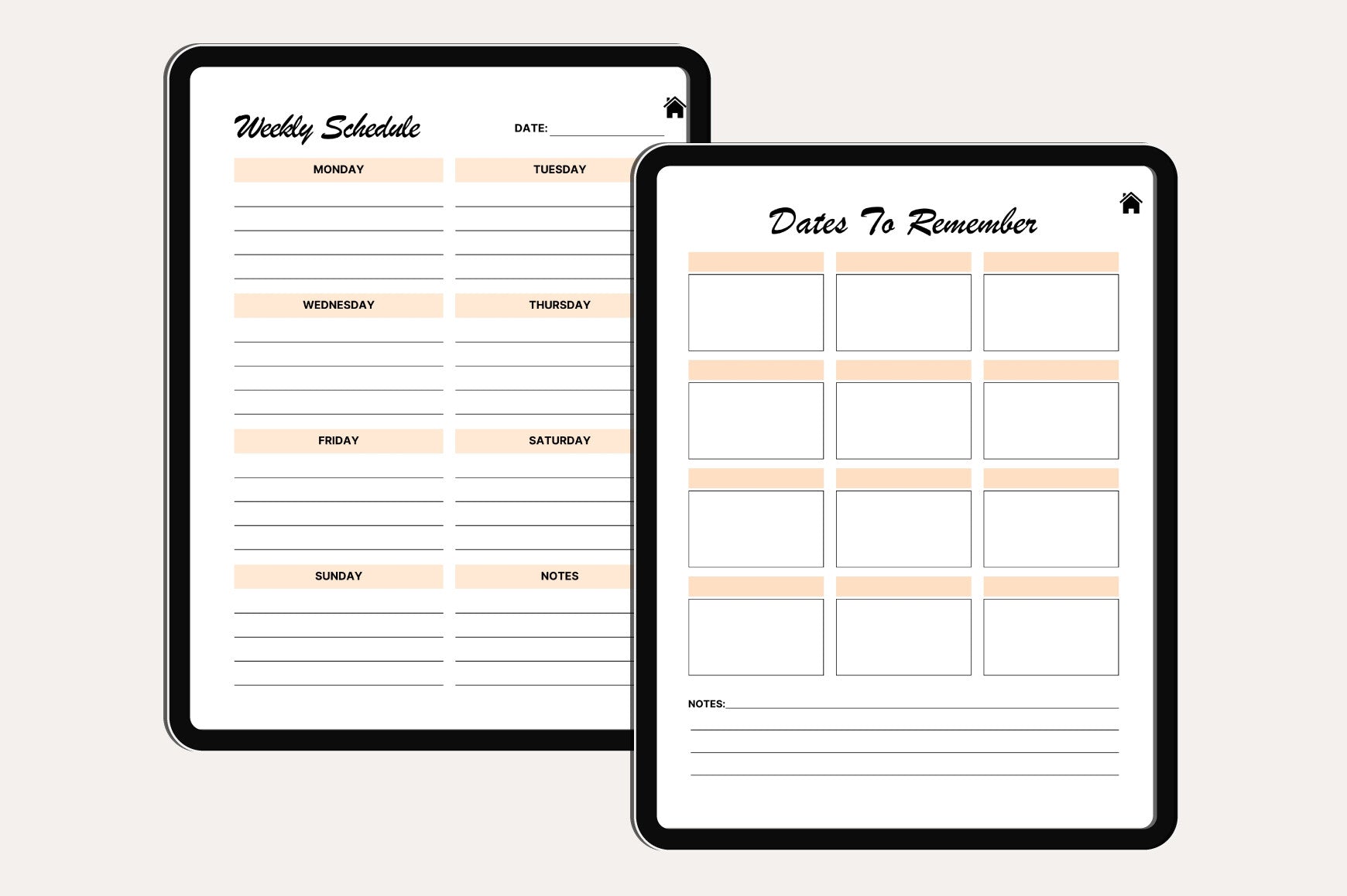 Editable Baby Shower Planner