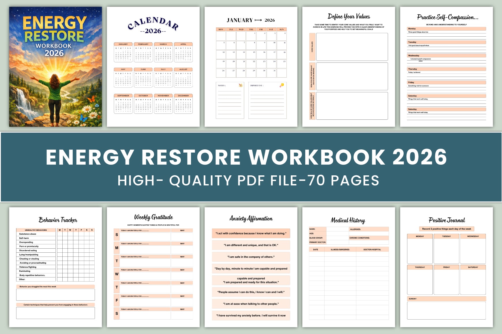 Energy Restore Workbook