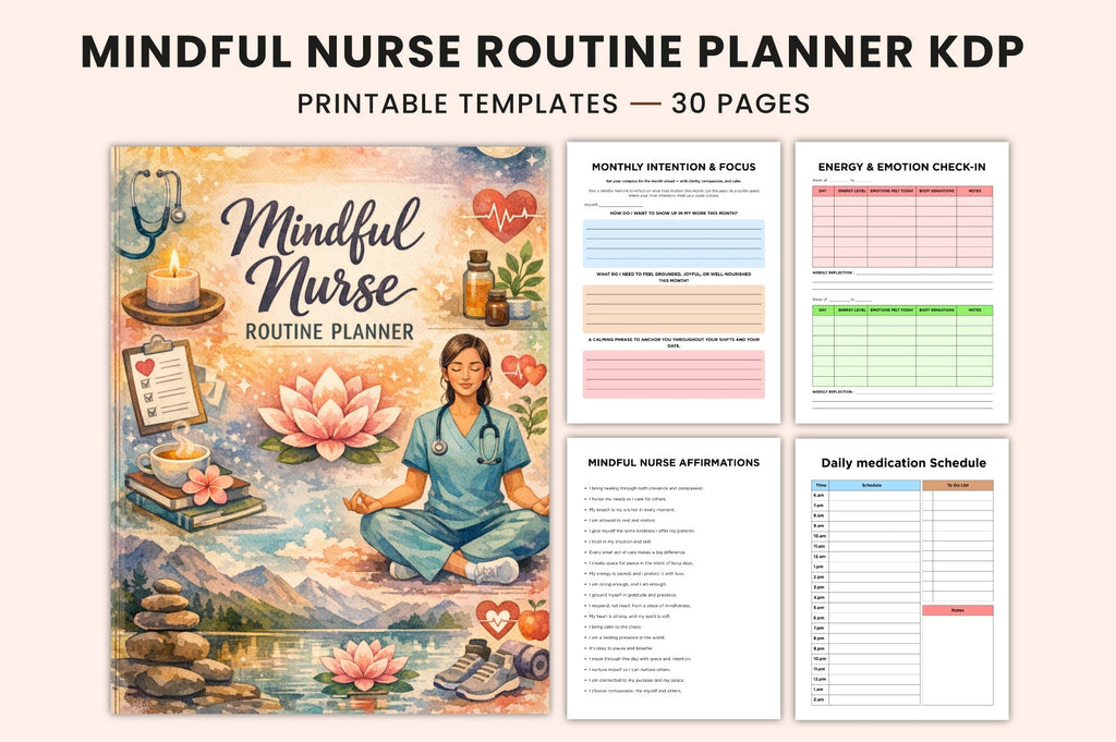 Mindful Nurse Routine Planner