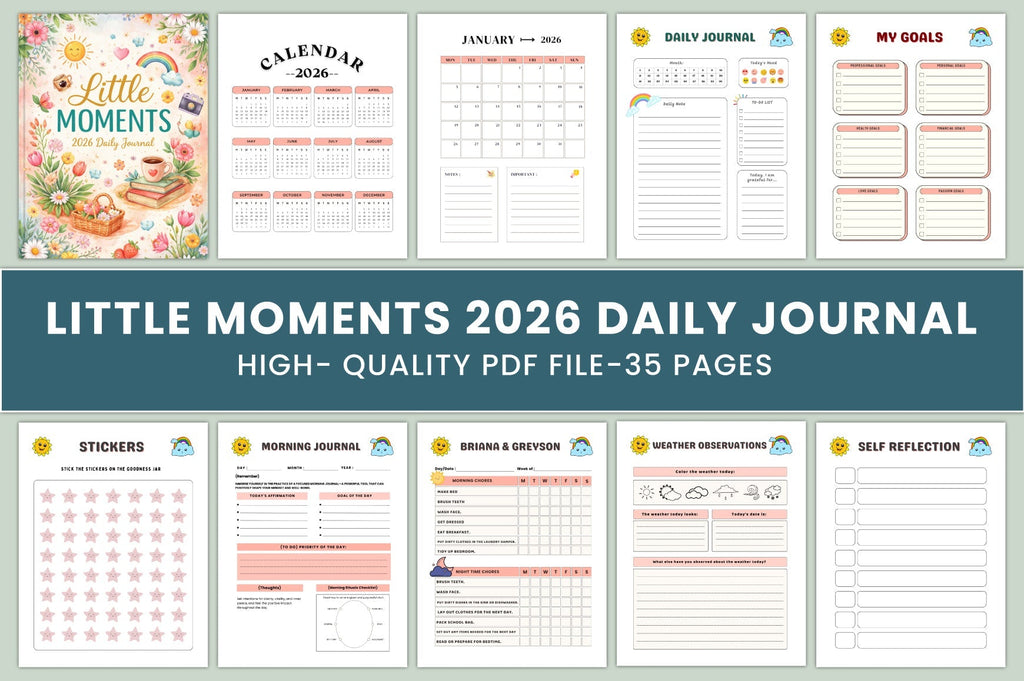 Little Moments Daily Journal