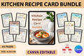 Kitchen Recipe Cards