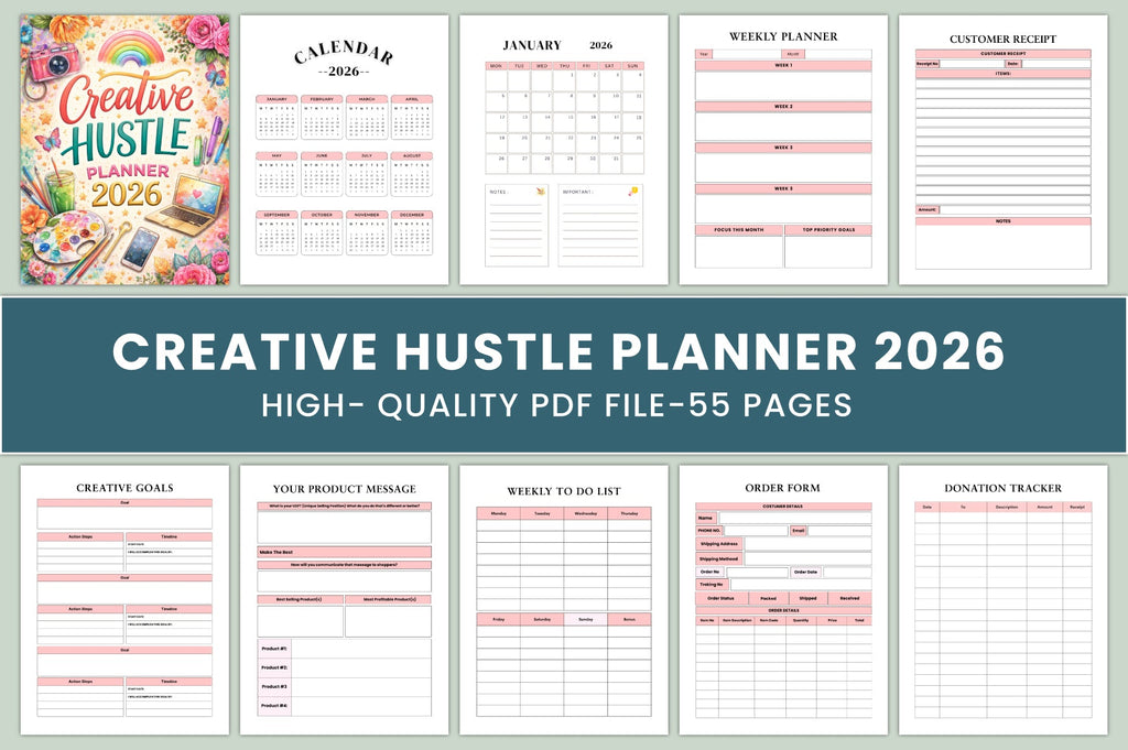 Creative Hustle Planner