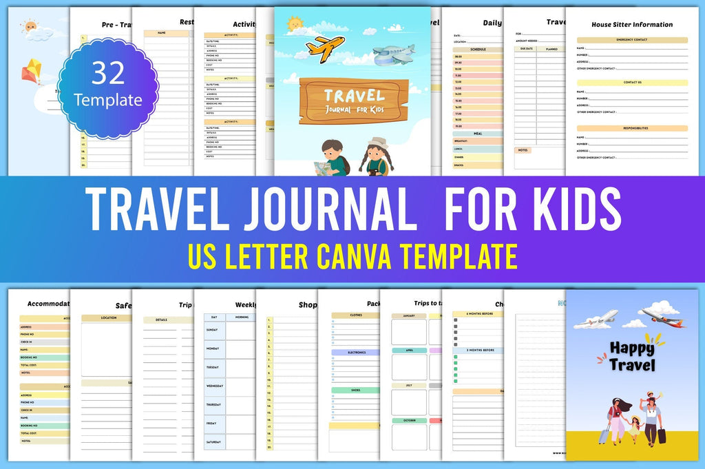 Travel Journal for Kids