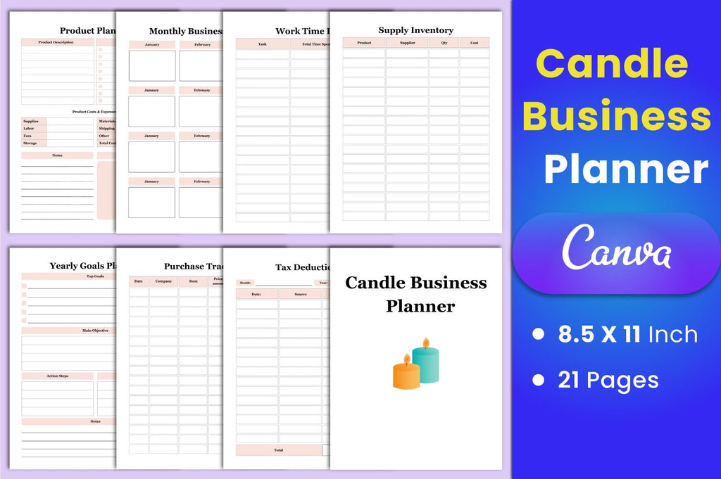 Candle Business Planner