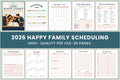 Happy Family Scheduling Planner