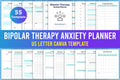 Bipolar Therapy Anxiety Planner