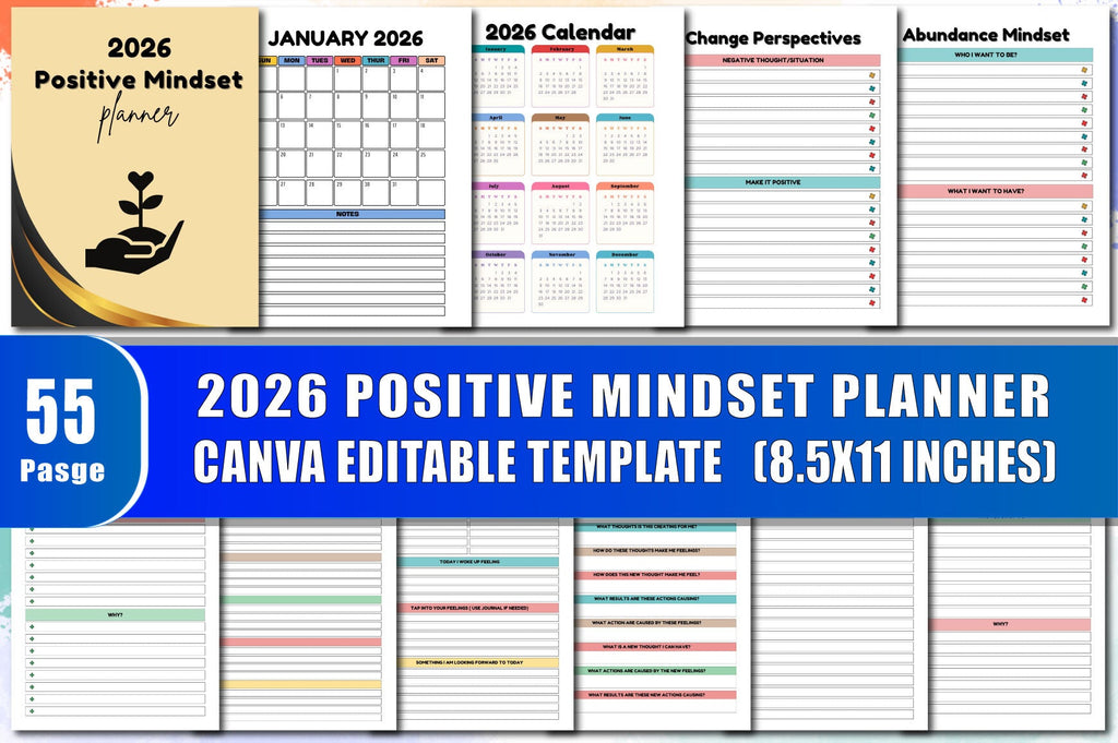Positive Mindset Planner