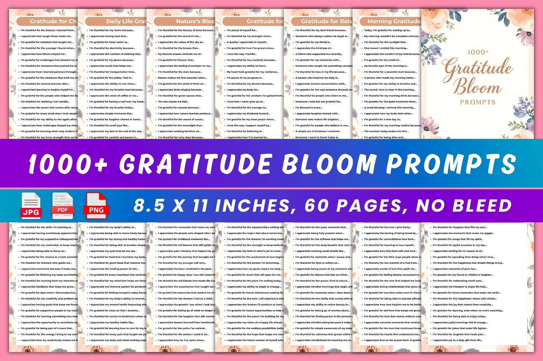 Gratitude Bloom Prompts