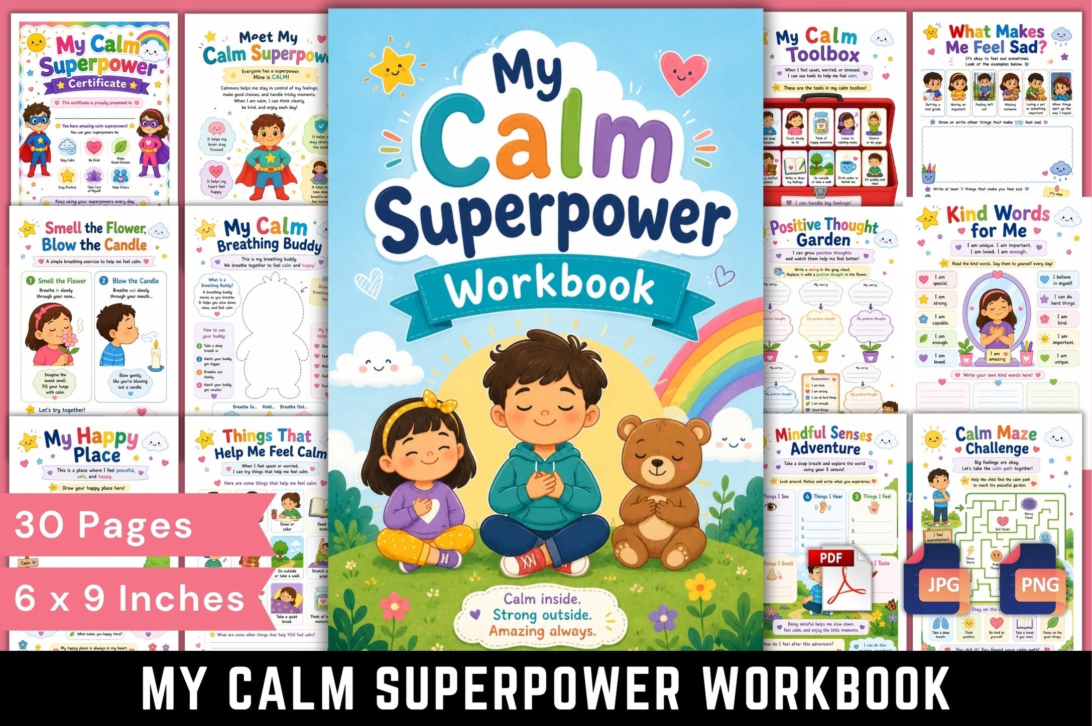 My Calm Superpower Workbook