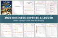 Business Expense Ledger Planner