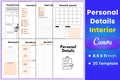 Personal Details Planner