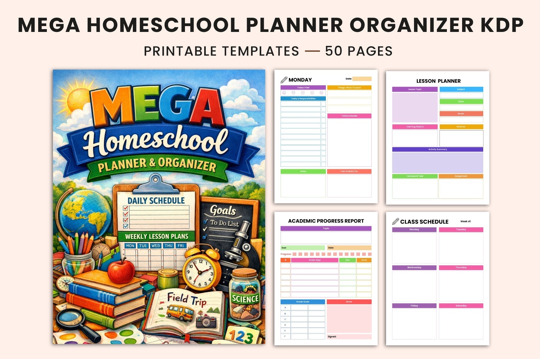 Mega Homeschool Planner