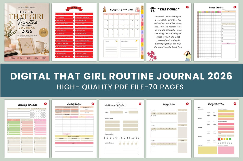 That Girl Routine Journal